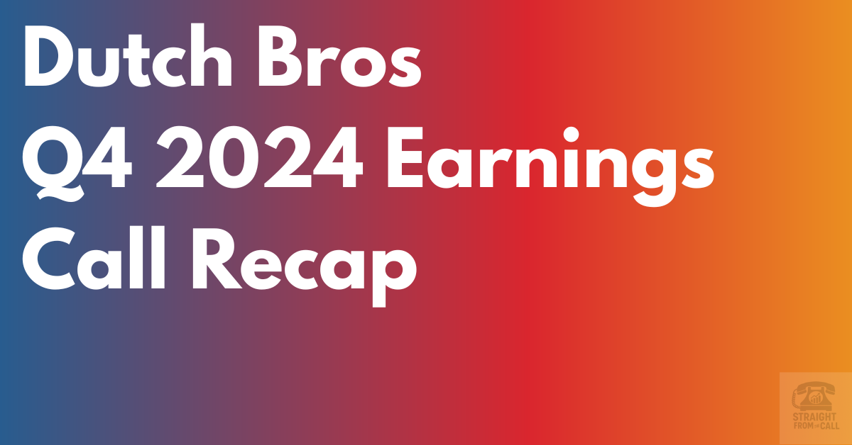 Dutch Bros Q4 2024 Earnings: 35% Growth, 1,000 Shops