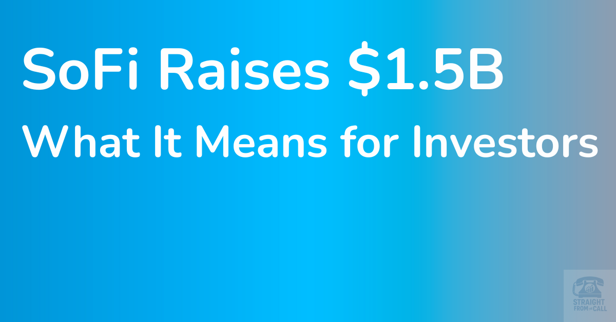 SoFi Public Offering of Common Stock: Price, Dilution, Impact